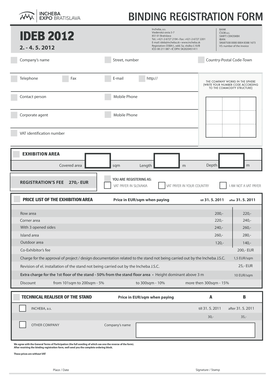 Ideb Membership Form PDF