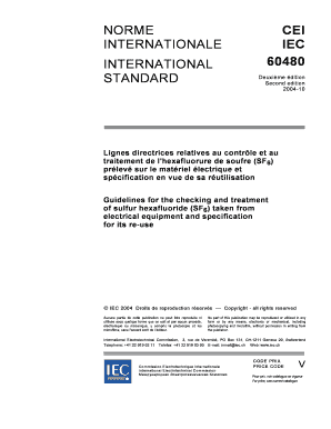 Iec 60480 PDF Download  Form