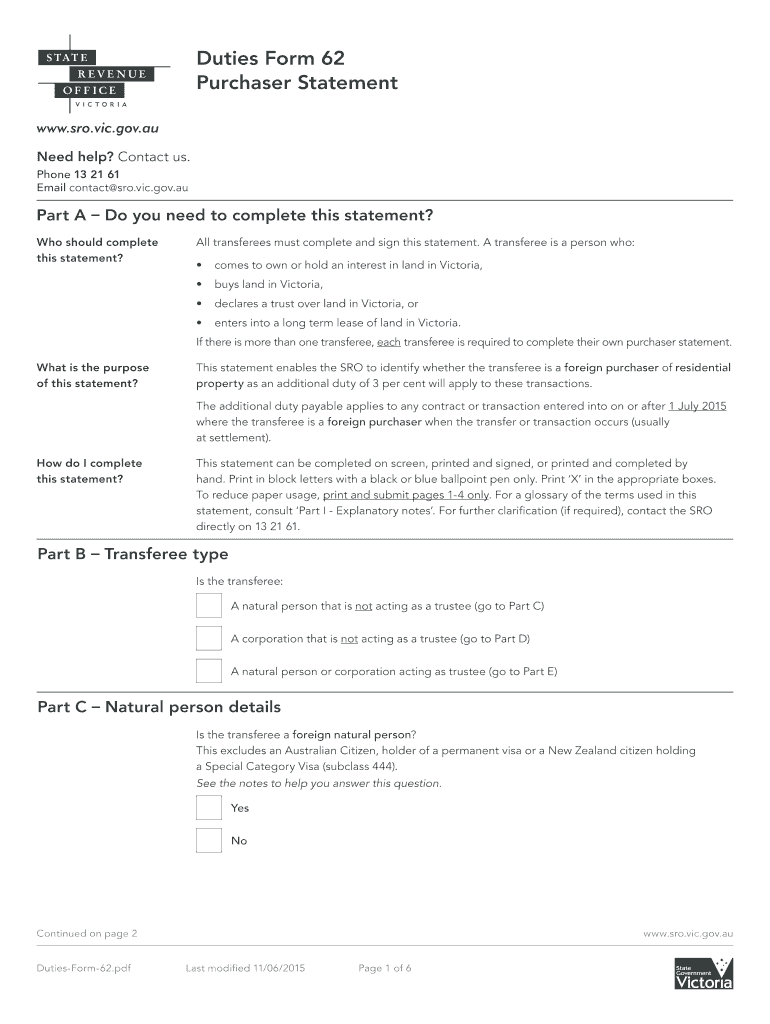  Sro How to Create a Digital Duties Form within the Enhanced Duties Online 2015-2024