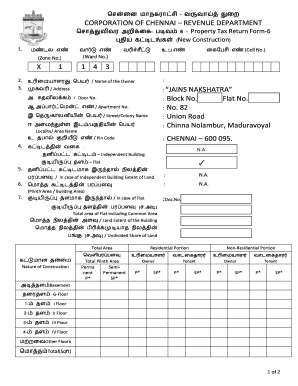 Property Tax Form 6