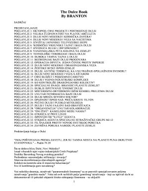 The Dulce Wars PDF  Form