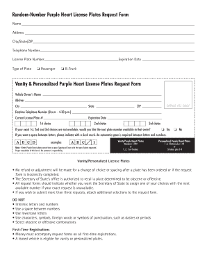  Purple Heart Request Form  CyberDrive Illinois 2015