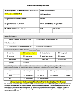Fax Request Form for Doctors Offices 10 Fax Request Form for Doctors Offices 10