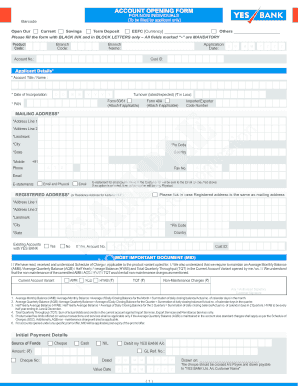 Onlineyesbank  Form