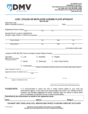 Vp 202 Affidavit  Form