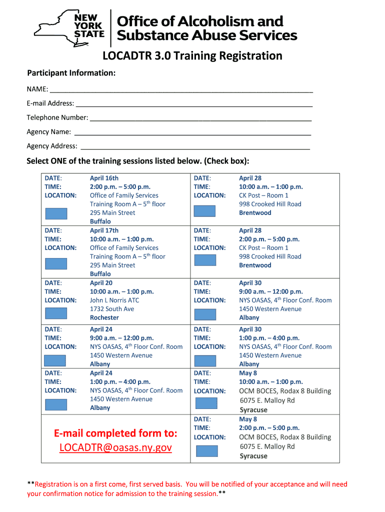 Locatdr  Form