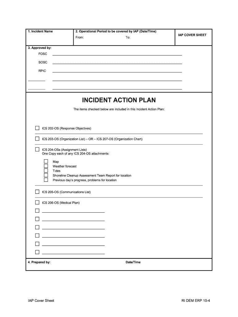 10 04 IAP Cover Sheet DOC  Dem Ri  Form