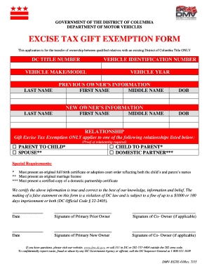 Egte Tax Gift Exemption  Form