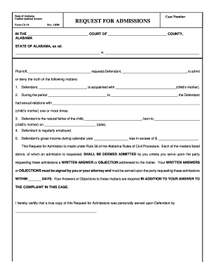 Printable Alabama Divorce Papers PDF  Form