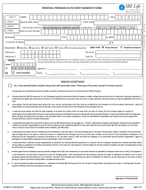 How to Deactivate Auto Debit in Sbi Life Insurance  Form