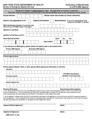 Doh 3312  Form