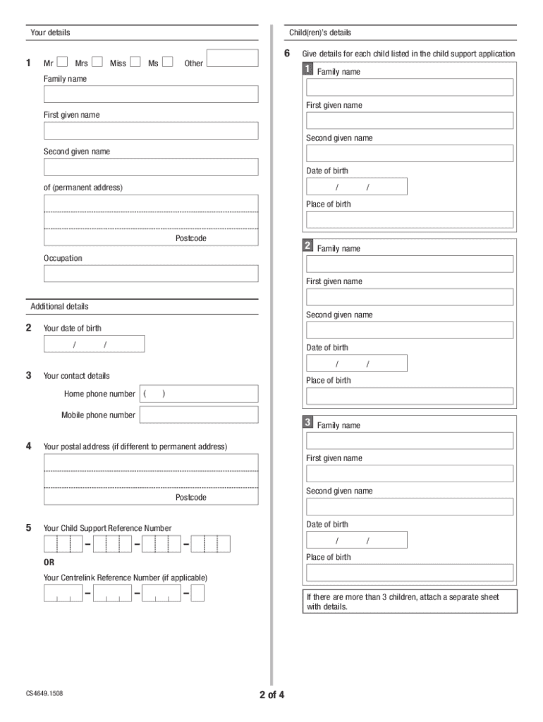 Cs4649  Form