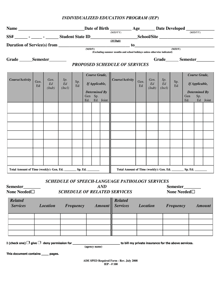  Iep Goals for Autistic Child 2008-2024