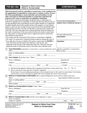 Fw 001 Gc  Form