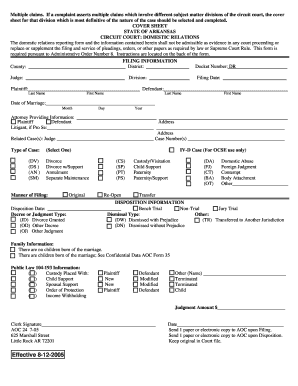 Arkansas Aoc Forms