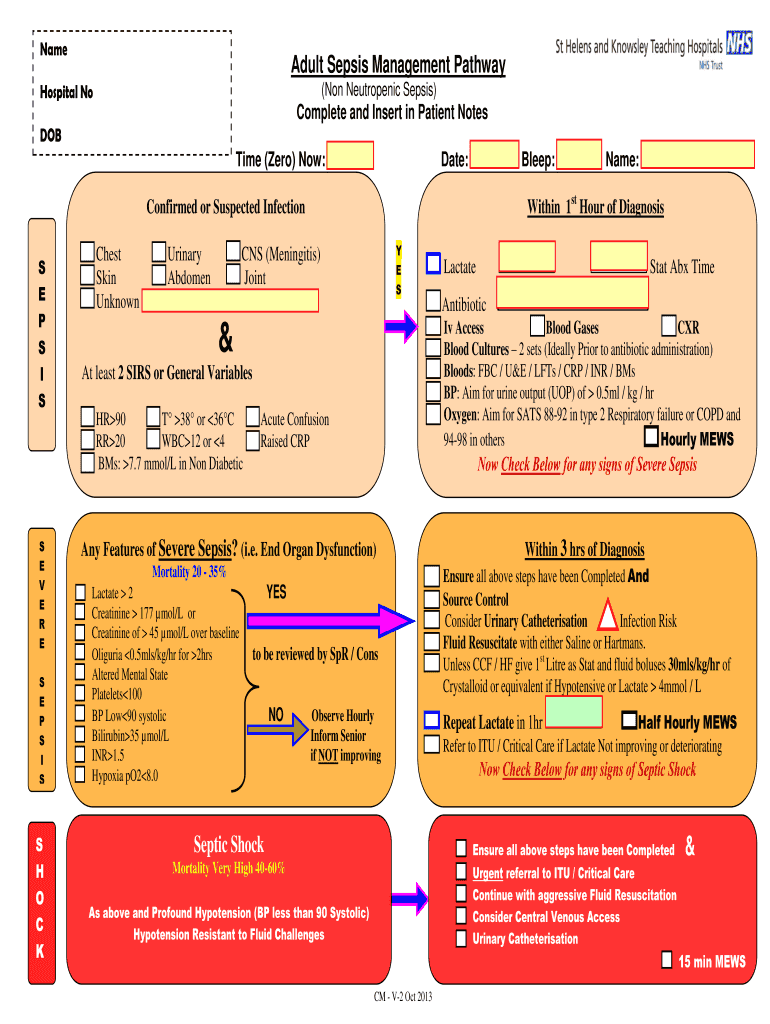  Adult Sepsis 2013-2024