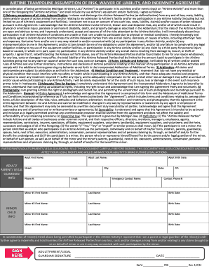 Airtime Waiver  Form