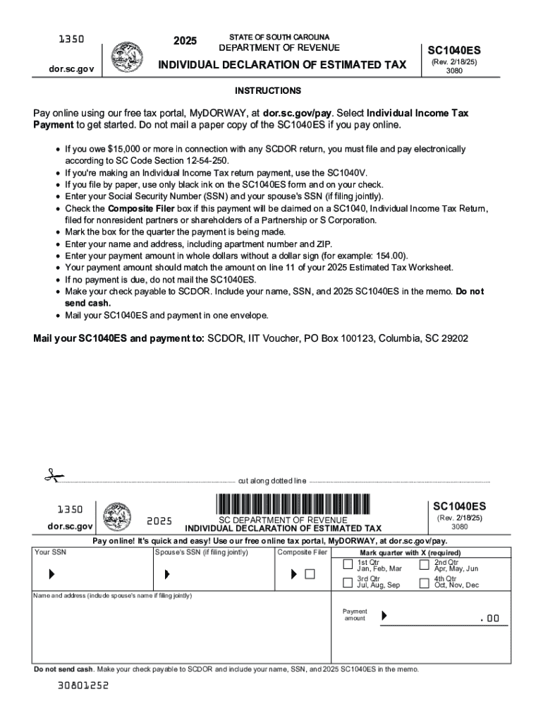 Pay Online with MyDORWAY  Form