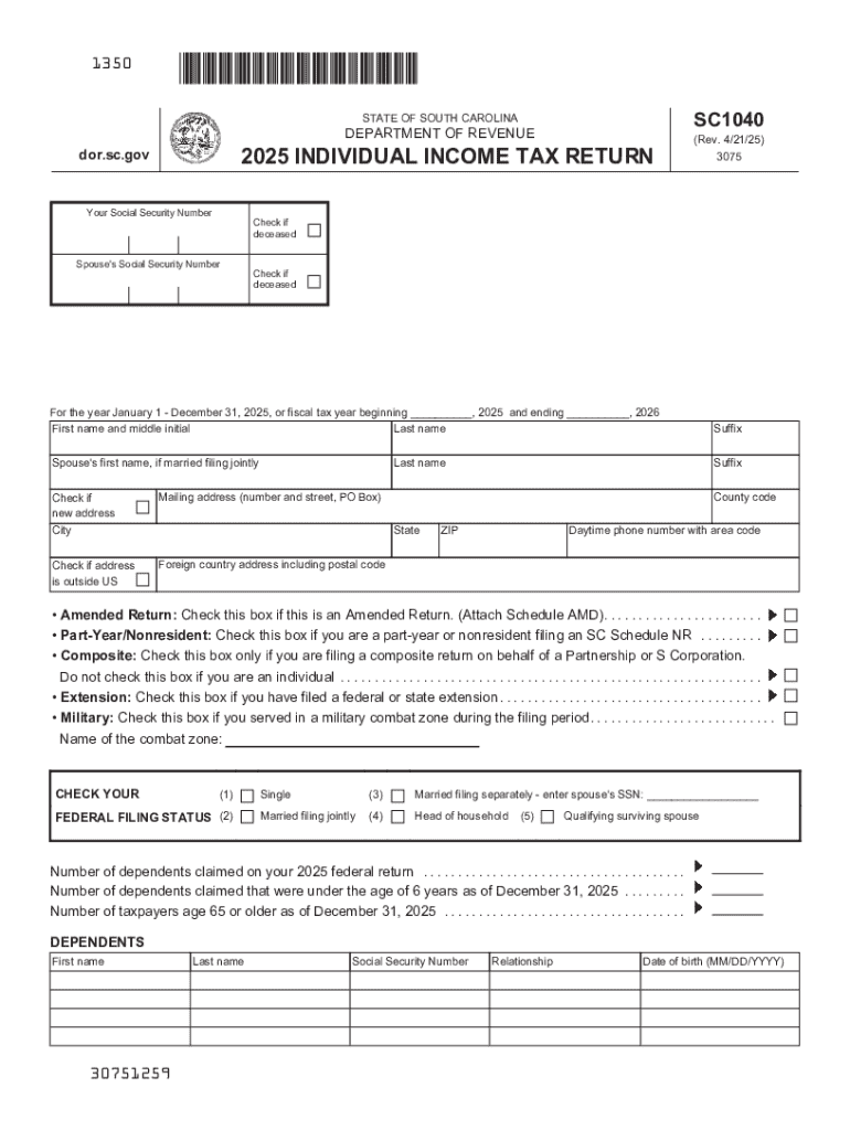 INDIVIDUAL INCOME TAX RETURN  Form