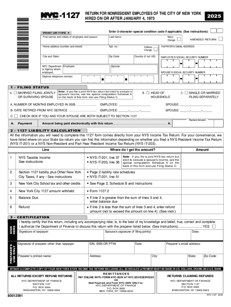 1127 HIRED  Form