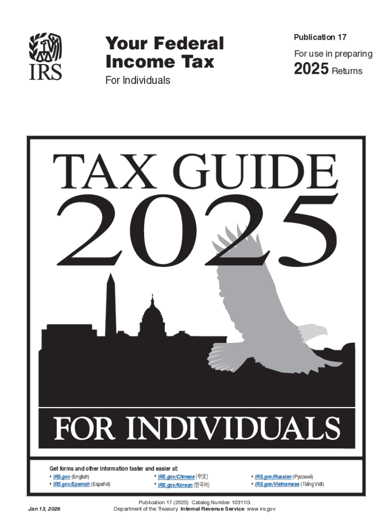 PUBLICATION 17 ONE STOP for TAX HELP  Form
