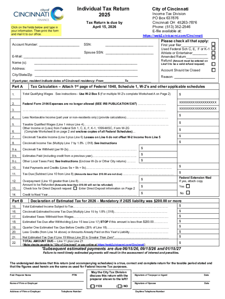 Tax Return &amp;amp; Instructions Finance  Form