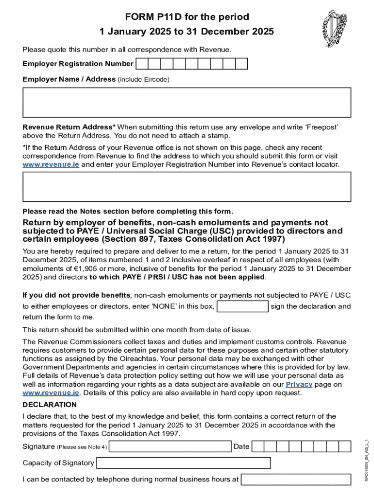 P11D FormTolley Tax Glossary