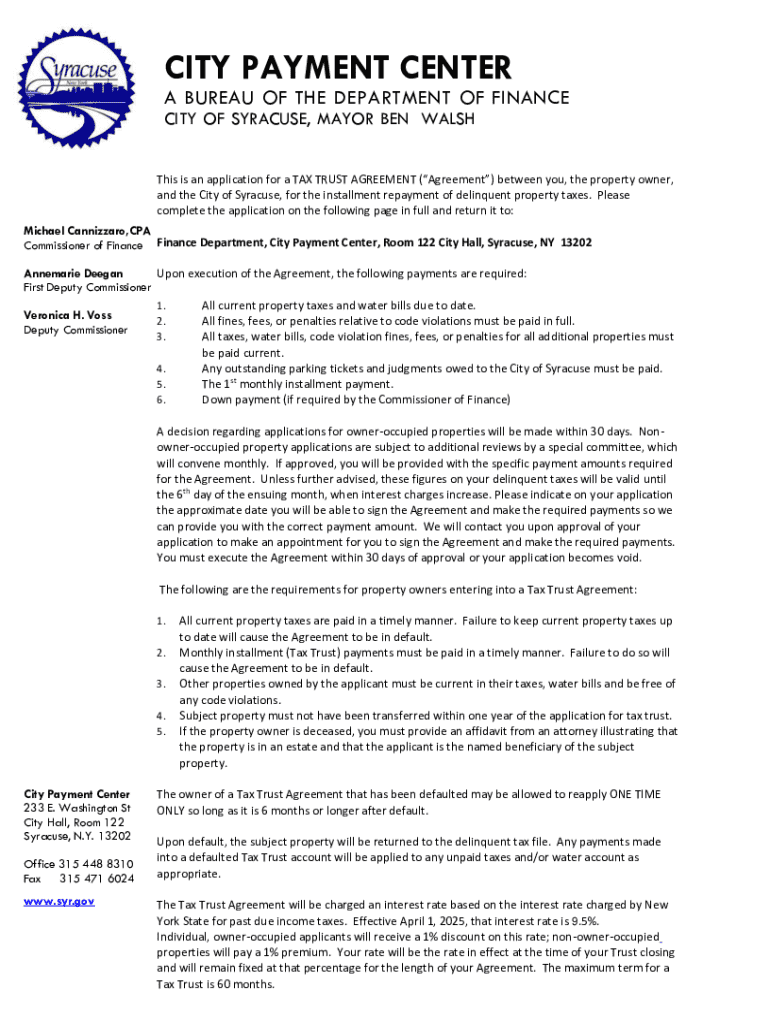 CITY PAYMENT CENTER a BUREAU of the DEPARTMENT of  Form