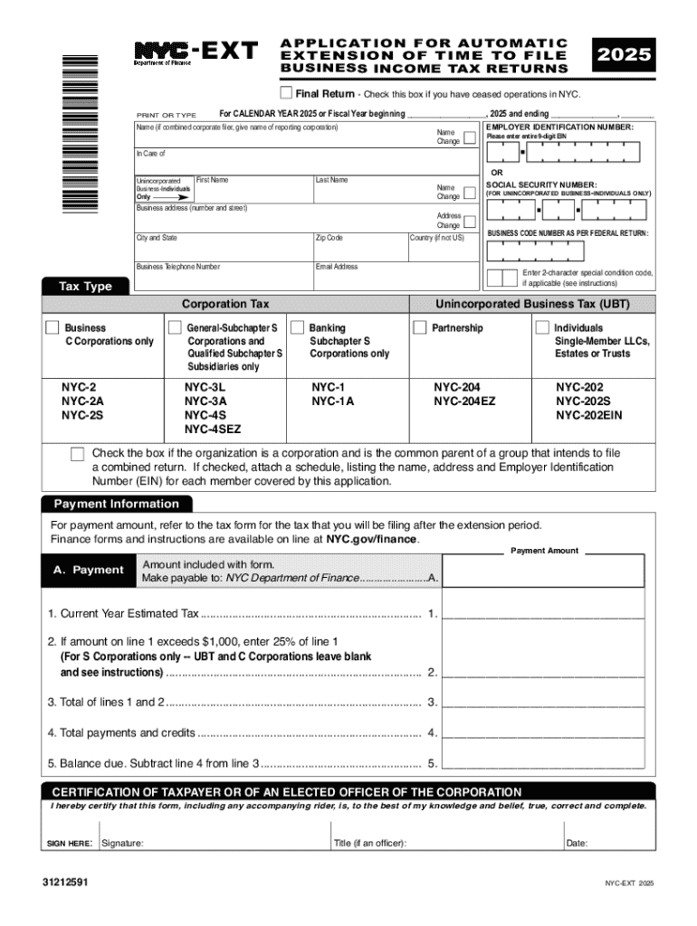 E X T E N S I O N O F T I M E to F I L E  Form