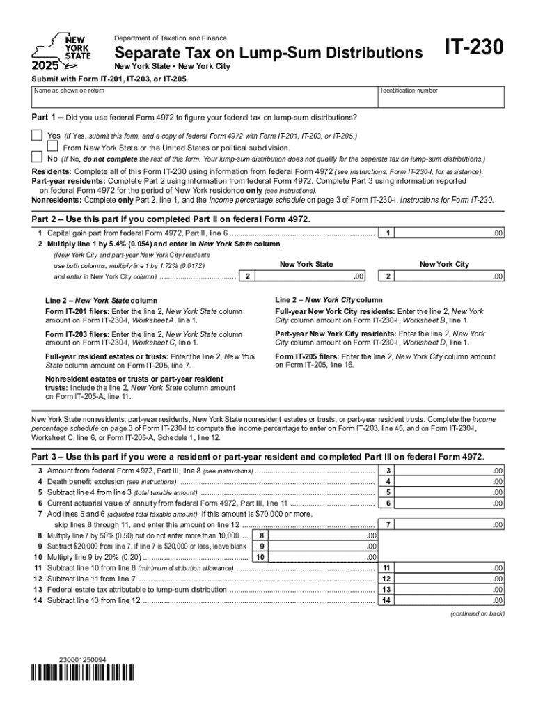 Income Tax Part Year Resident Forms Current Year