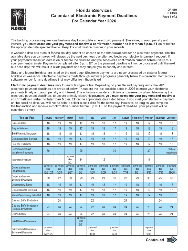 FL Department of Revenue&amp;#039;s Post  Form