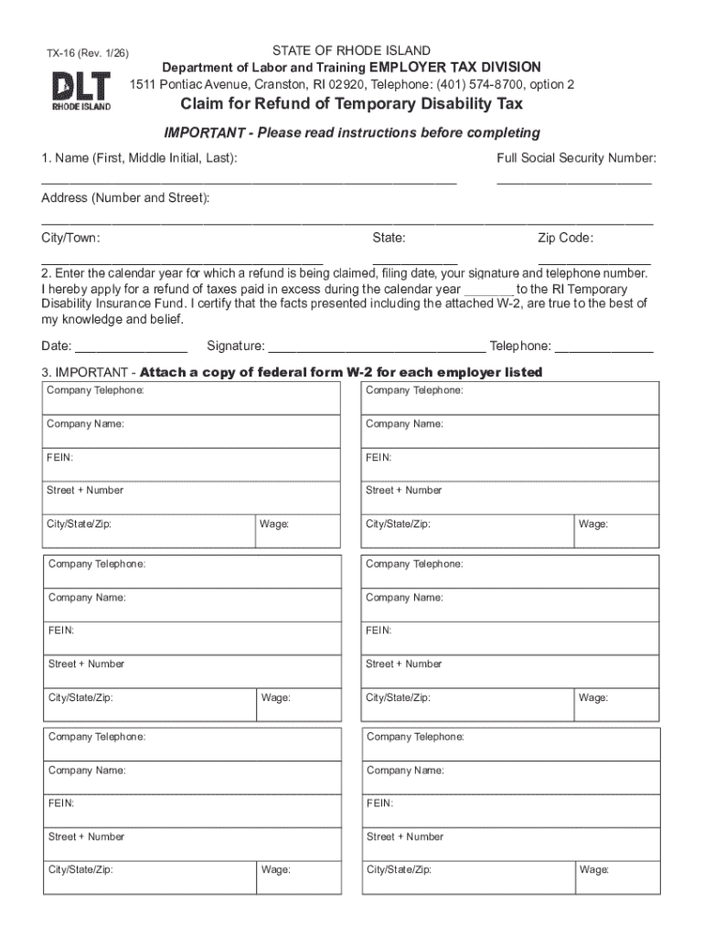 Tax FormsRI Department of Labor &amp;amp; Training RI Gov