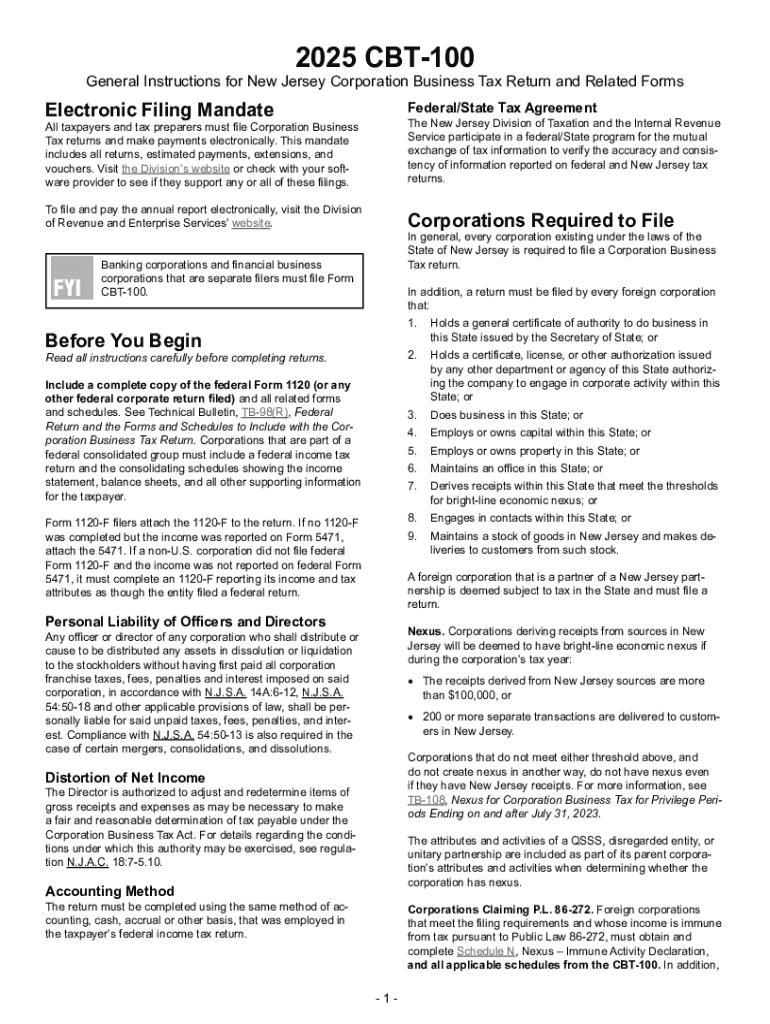 CBT 100 Instructions  Form