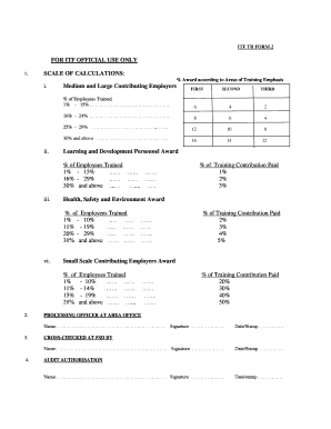 Itf Form 2a