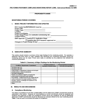 Cmr Sample Report Gasoline Station  Form