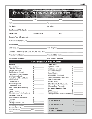 Tax Liabilities  Form