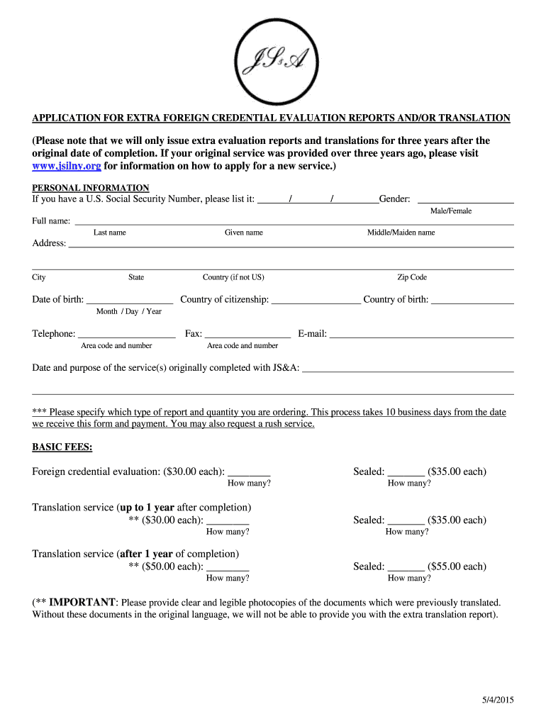 Get and Sign Josef Silny Evaluation Report 2015-2022 Form