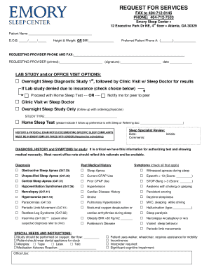 Emory Referral Form