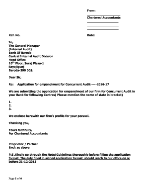 Online Application for Advocate Empanelment  Form