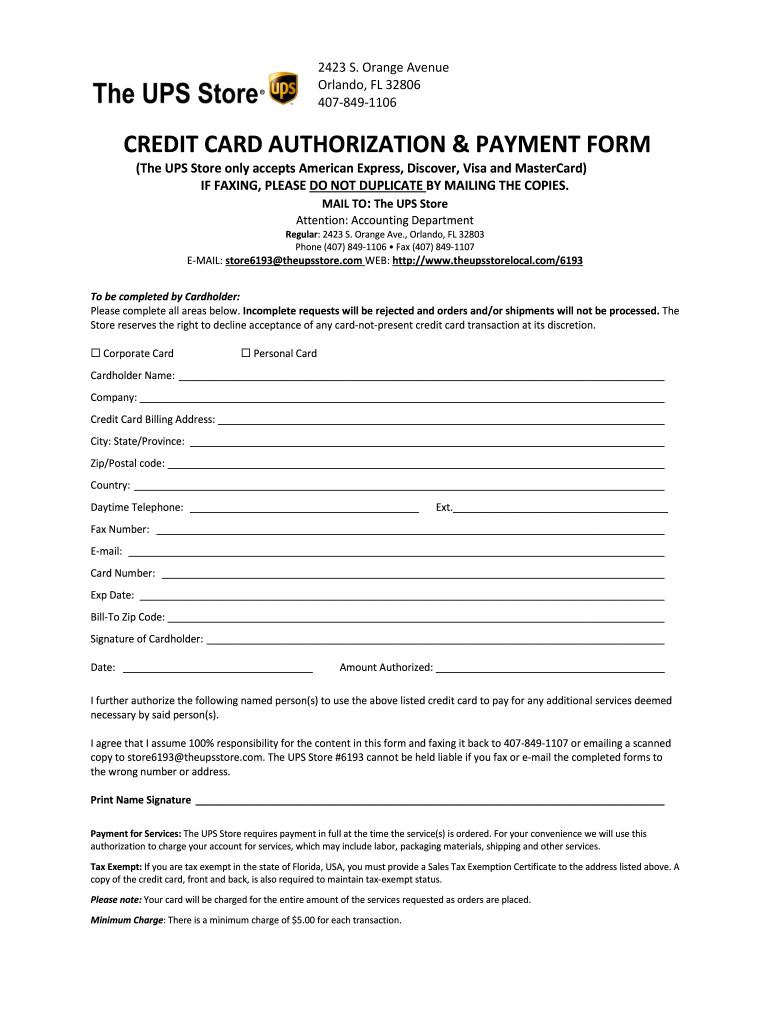 Ups Letter of Authorization Template  Form