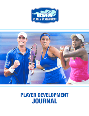 Usta Player Development Journal  Form