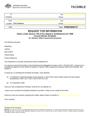 D0563 Department of Veterans Affairs Dva Gov  Form