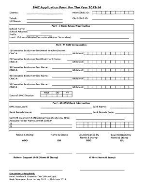 Rsu Sindh  Form