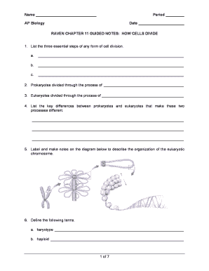 Raven Biology 11th Edition Chapter Outlines  Form