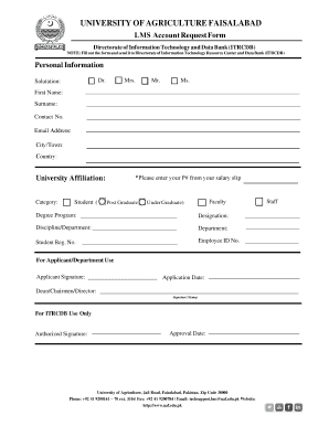 Lms Uaf  Form