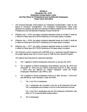 Compensation Letter PDF  Form