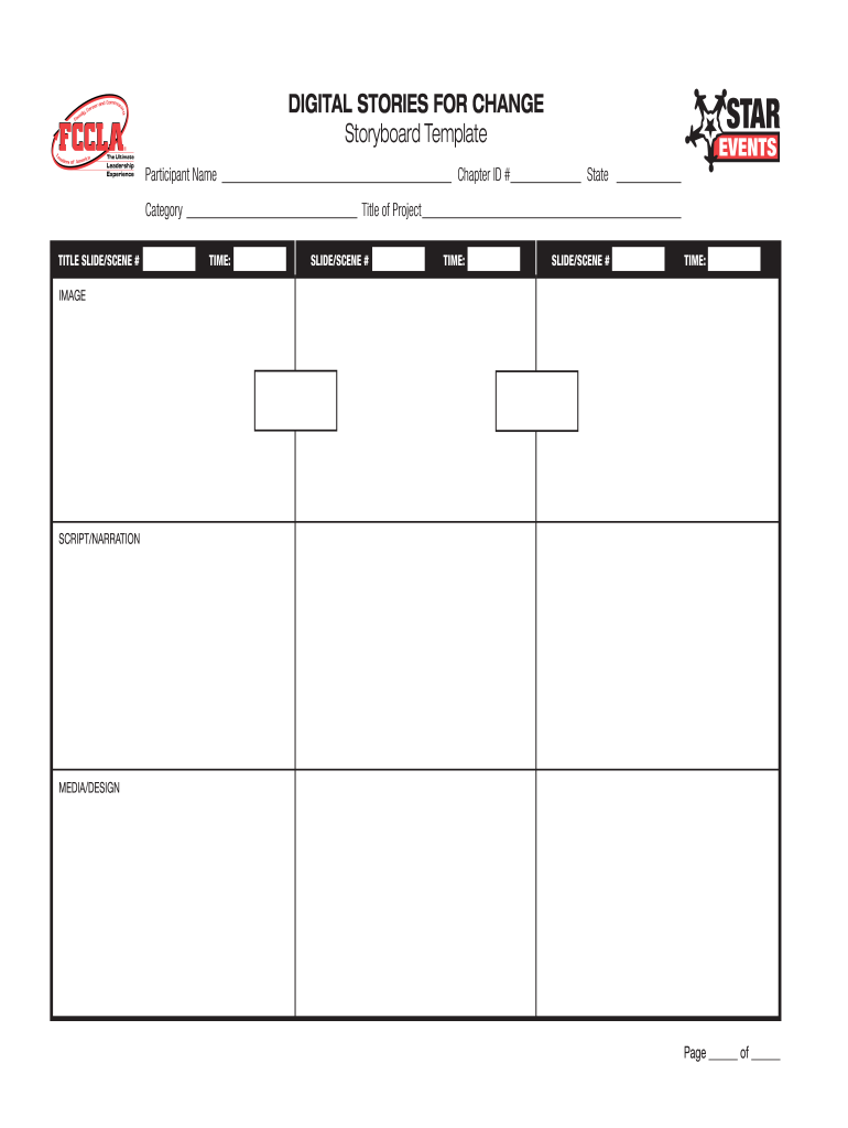 Digital Stories for Change  Form