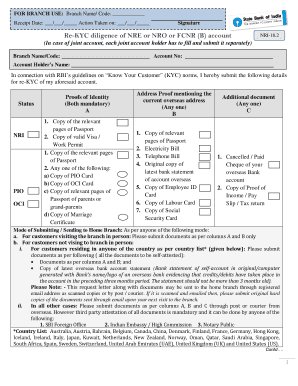 Sbi Re Kyc Form