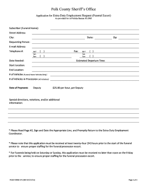 Polksheriff  Form