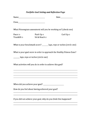 Pe Reflection Sheet  Form